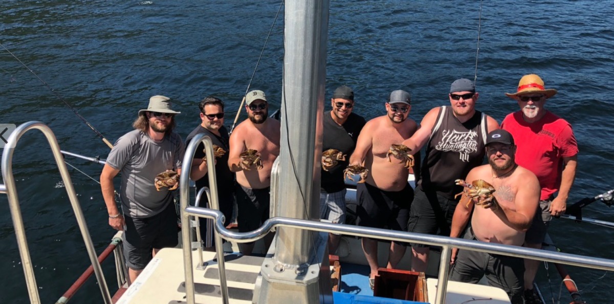 Group day charter on vancouver island