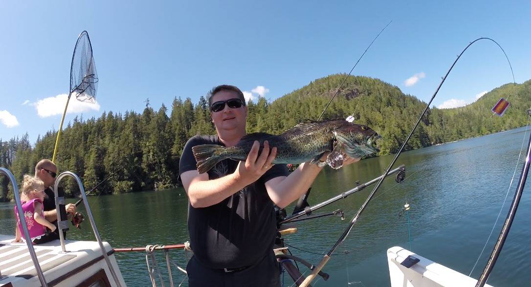 great catch on a vancouver island BC fishing vacation