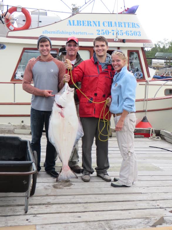Family with Halibut
