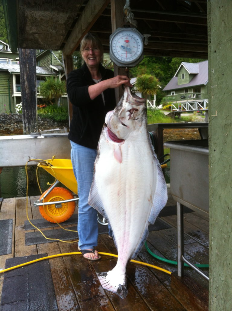 Halibut Fishing Charters in Barkley Sound, Vancouver Island BC