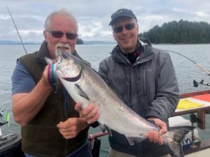 Winter Salmon Alberni Charters Vancouver Island