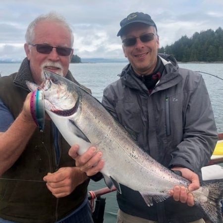 Winter Salmon Alberni Charters Vancouver Island